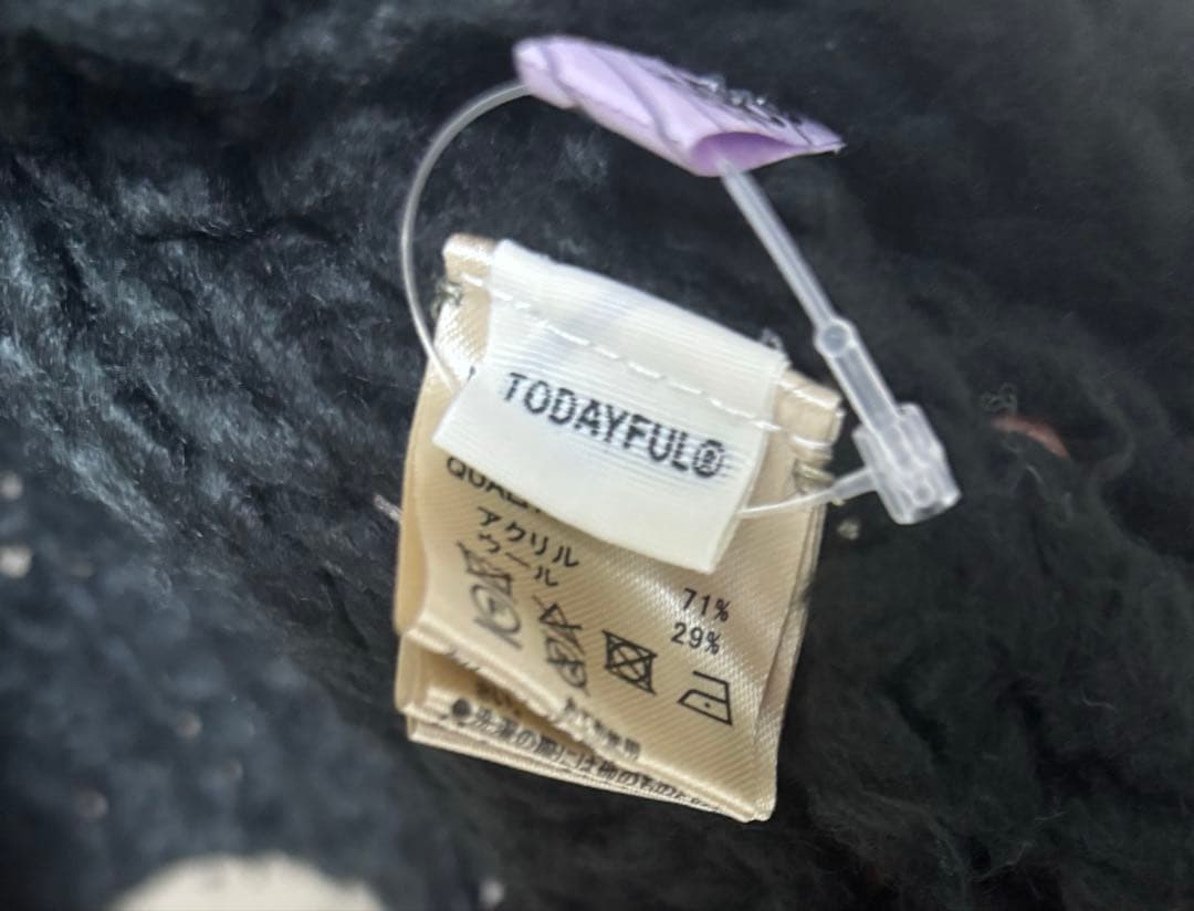 TODAYFUL Chunky handknit vest ニットベスト