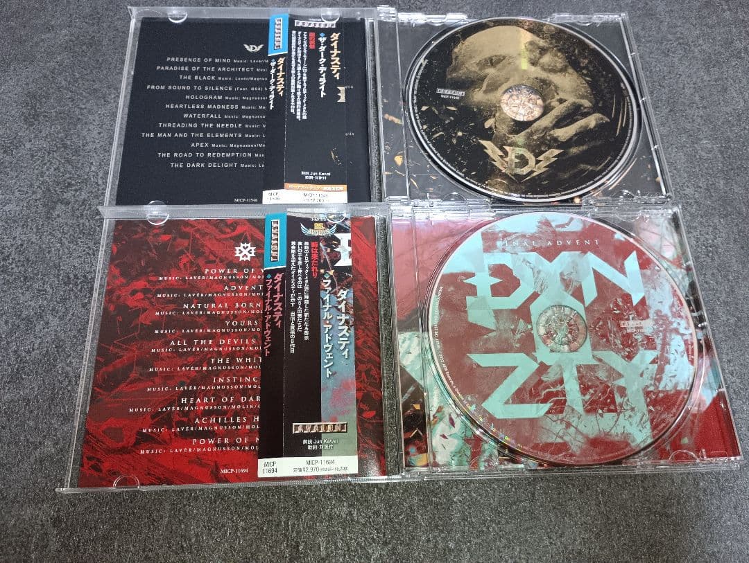 Dynazty 日本盤 CD 4枚セット 北欧 ロック メタル