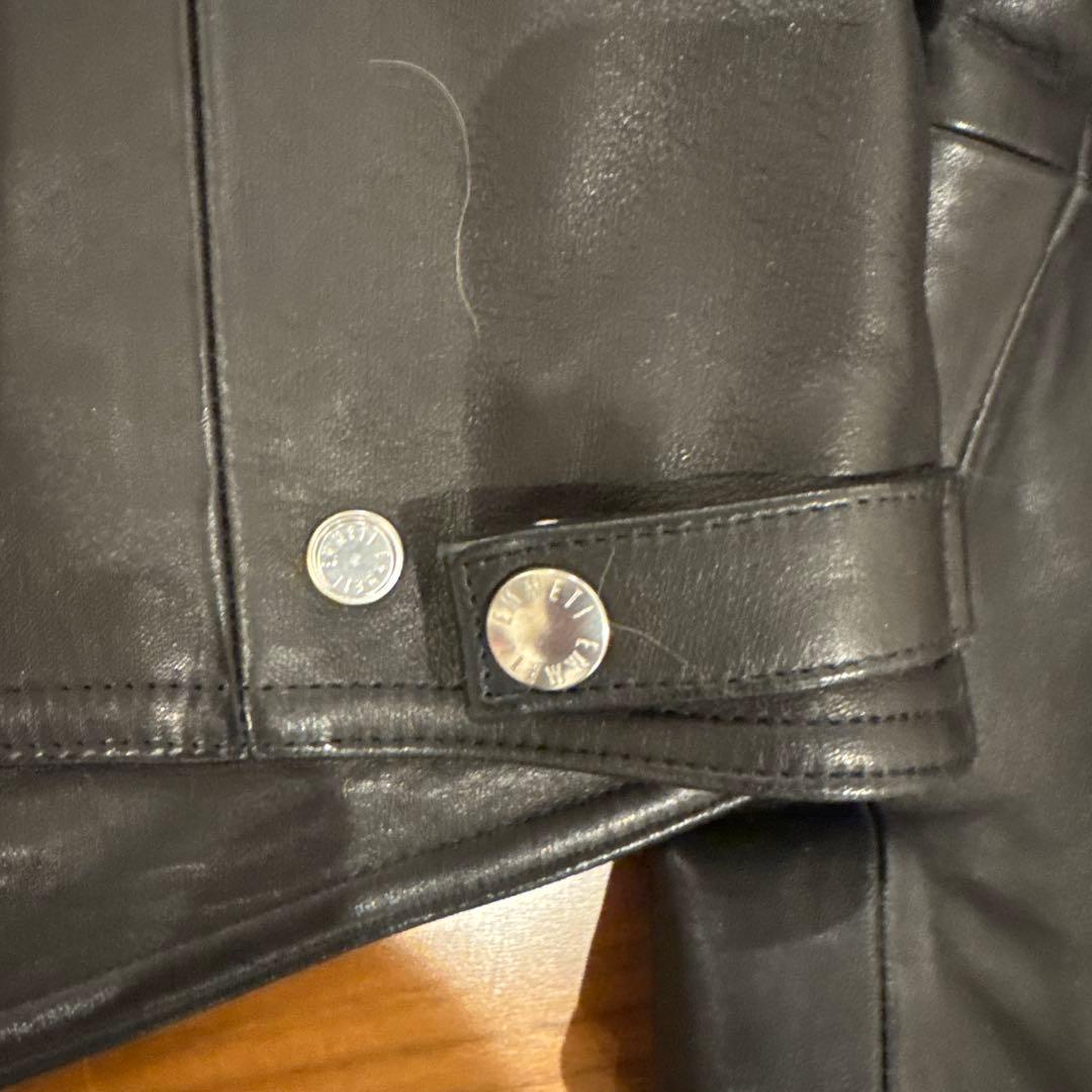 【極美品/希少50】EMMETI H（アッカ） 干場義雅氏コラボ ラムナッパ 黒