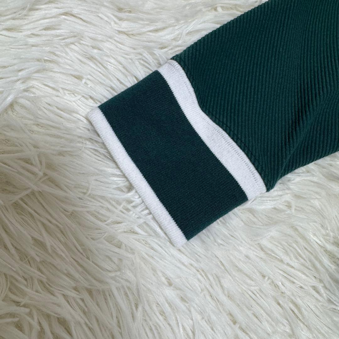 完売品✨BEAMS GOLF リブロゴ ツイルジャージ モックネックシャツ