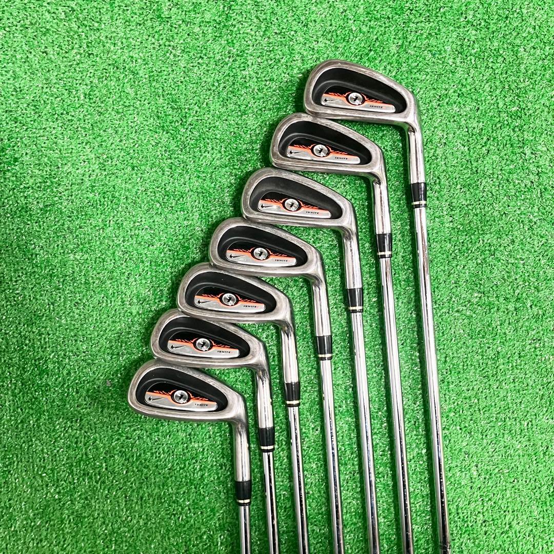 ナイキ　IGNITE2 イグナイト2 アイアンセット　7本入　ゴルフクラブ