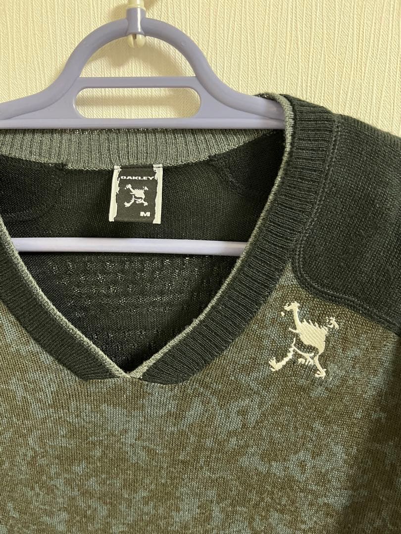 OAKLEY ゴルフ　ブルゾン　ニット　シャツ　3点セット