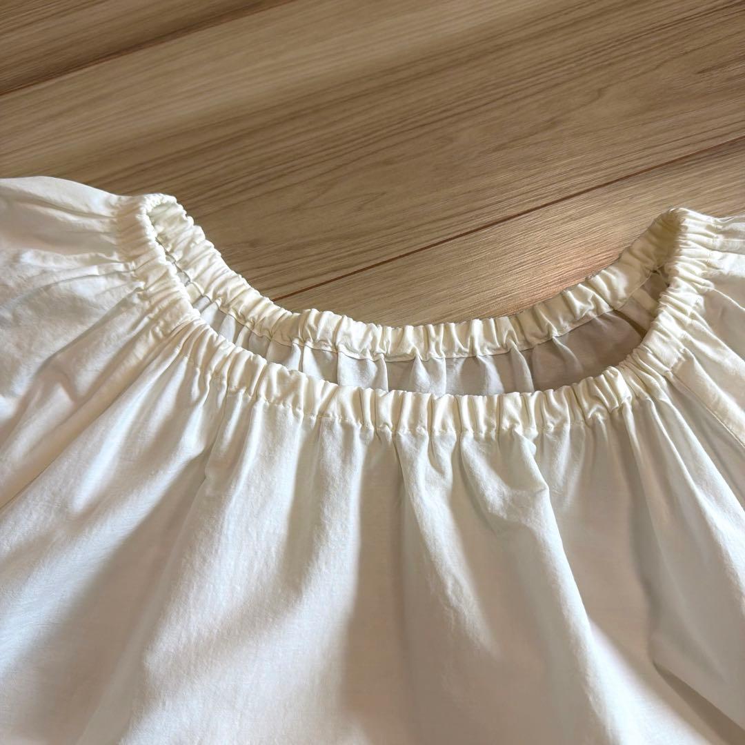 Deuxieme Classe EVERYDAY I LIKEブラウス ホワイト