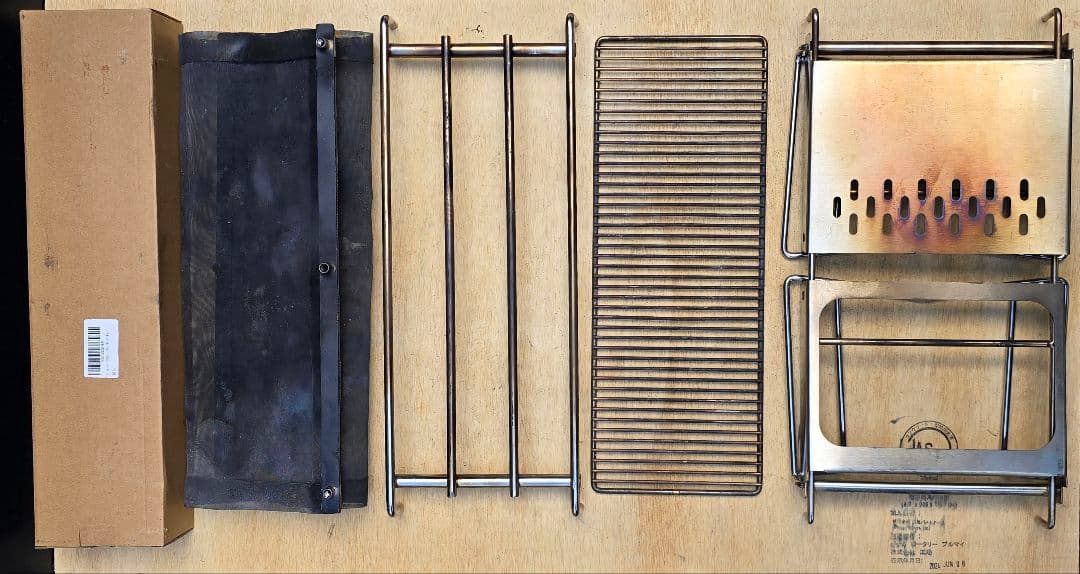 Sutekus ステークス 焚き火台 ステンレス製 耐荷重20Kg 含むセット