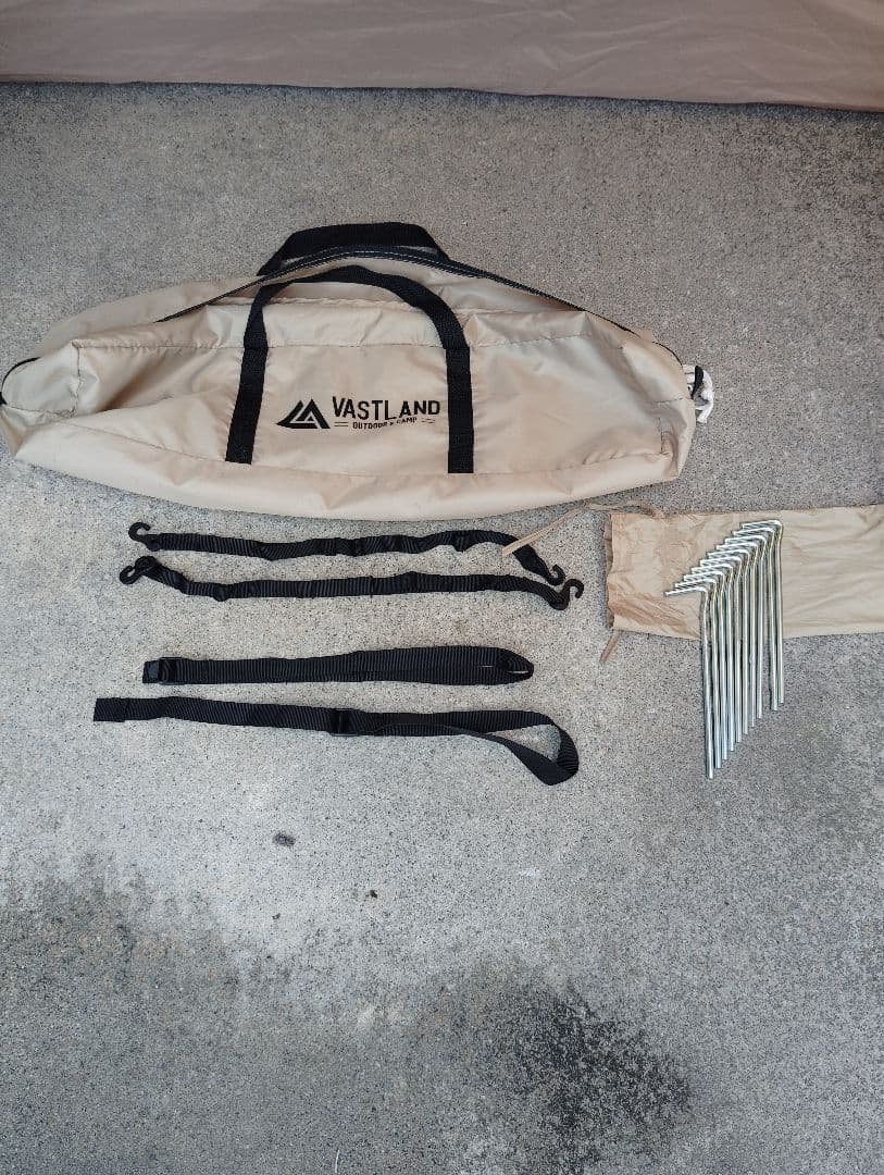 VASTLAND ツーリングテント ベージュ