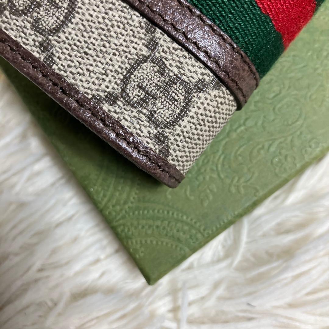 【未使用】 GUCCI キーケース GGマーモント スプリーム 6連