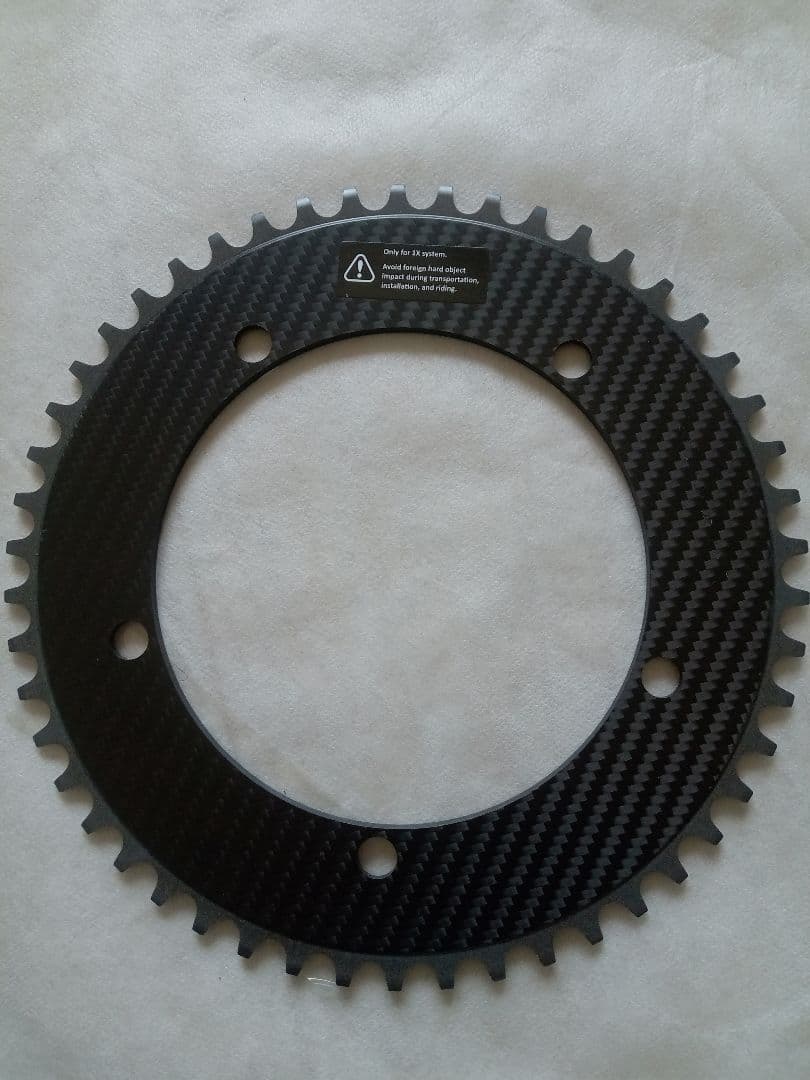 Digirit(ディジリット) カーボンチェーンリング 50t