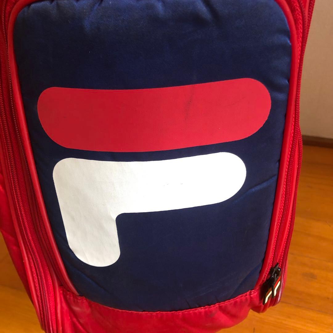 FILA フィラ キャディバック レッド フード付き 2.6kg