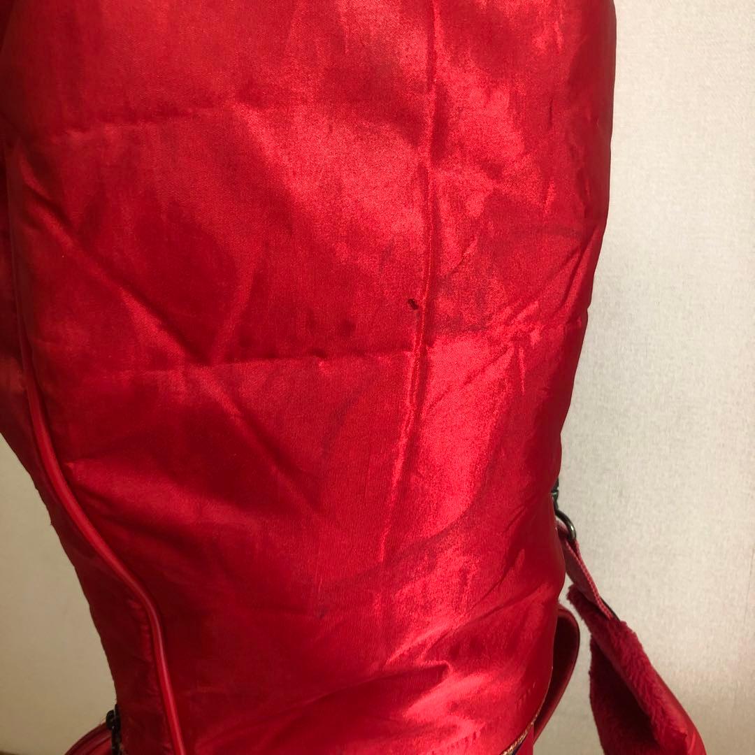 FILA フィラ キャディバック レッド フード付き 2.6kg