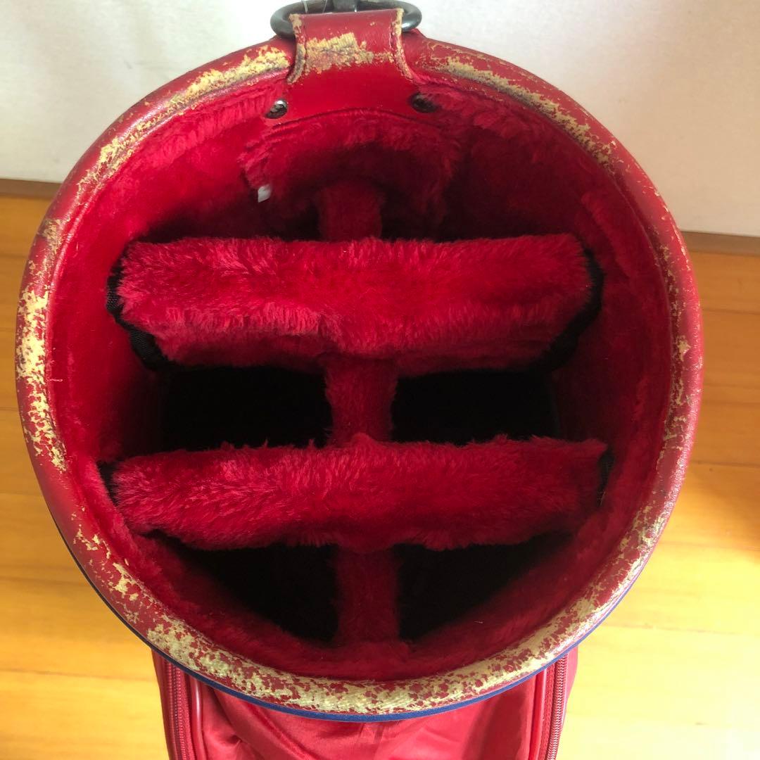 FILA フィラ キャディバック レッド フード付き 2.6kg