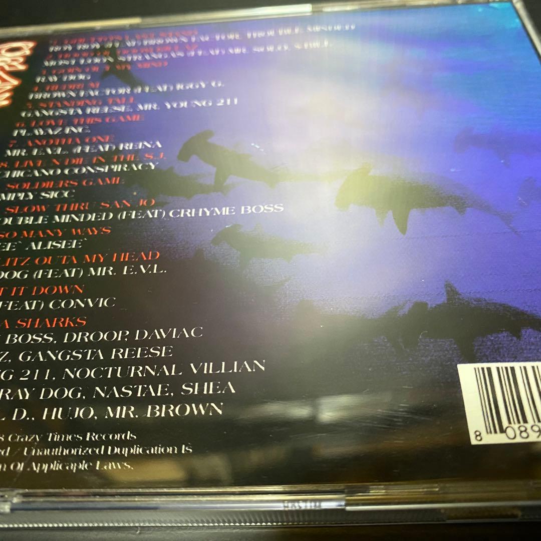 洋楽  OF THE KILLA SHARKS/G-RAP