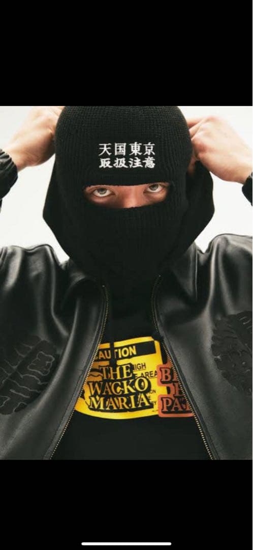 【入手困難】WACKO MARIA 50sレザーボンバージャケット　天国東京