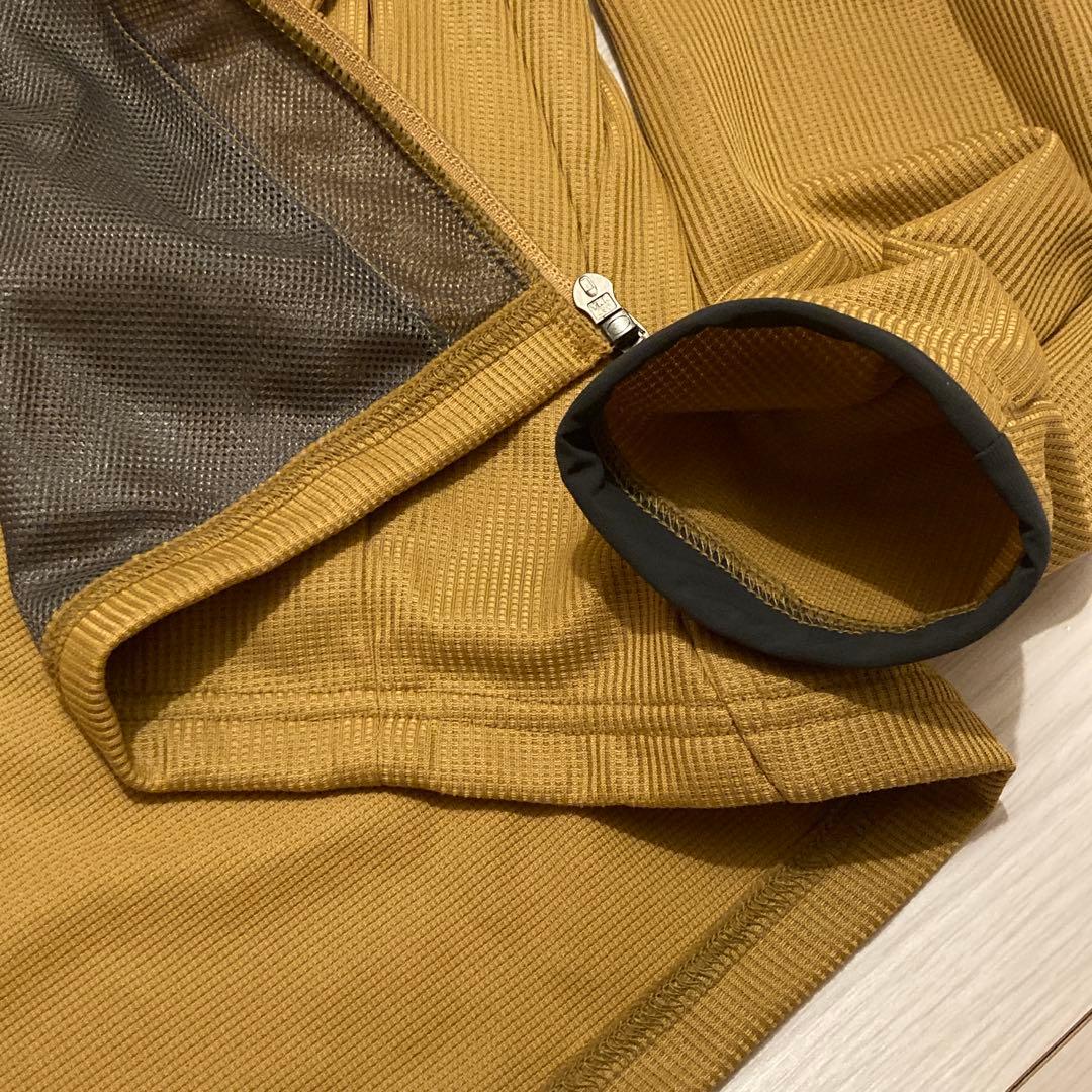 ファイントラック　ドラウトセンサージャケット　Lサイズ　イエローオーカー　メンズ