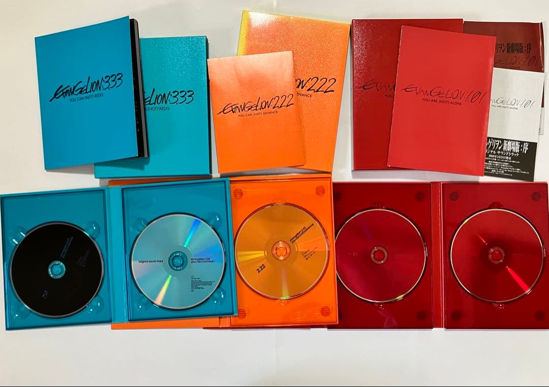 エヴァンゲリオン DVD Blu-ray レンタル落ち セット ジャンク品