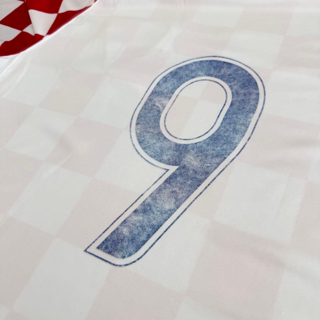 00s OLD NIKE ナイキ クロアチア代表ユニフォーム #9 ゲームシャツ