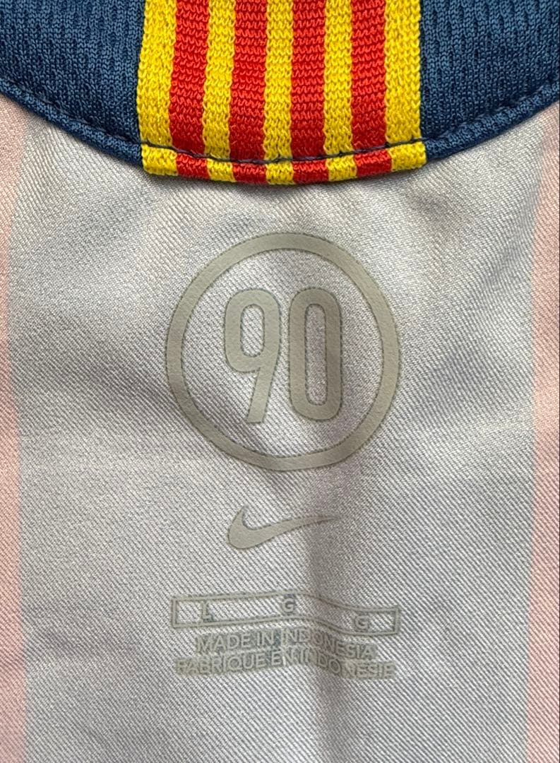 極希少/正規品 メッシ 05-06 バルセロナ 19番 T90 ユニフォーム L