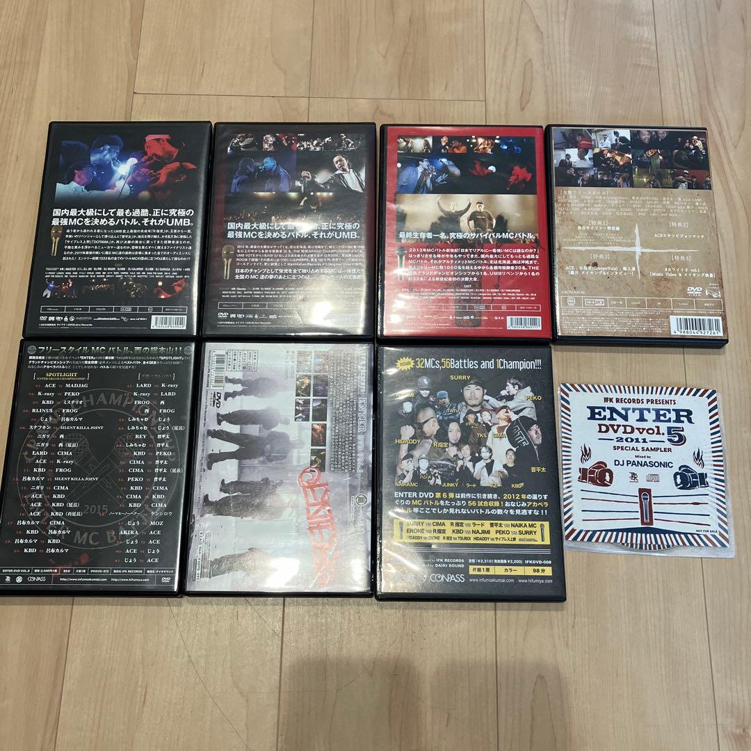 ヒップホップ　ラップ　DVD セット