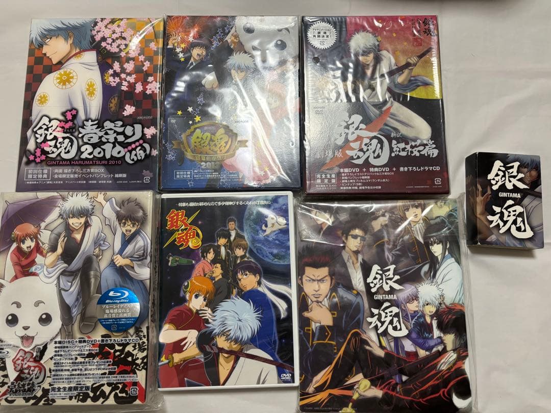 銀魂 DVDシーズン1~5全巻初回特典あり＋a