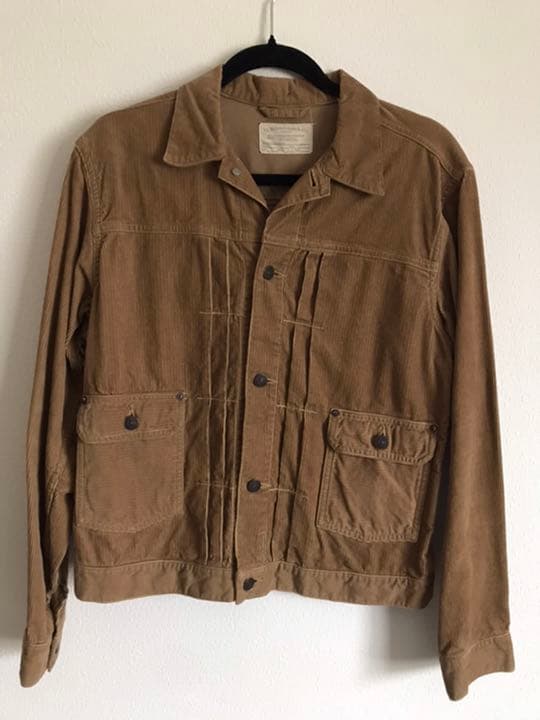 タッキー　J.S.STEAD Gジャン 2nd コーデュロイ