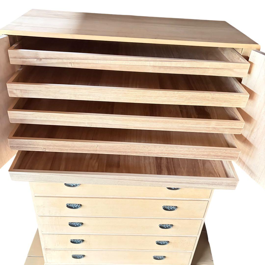 美品　総桐　桐箪笥　12段　整理箪笥　箪笥　タンス　たんす　着物　衣類