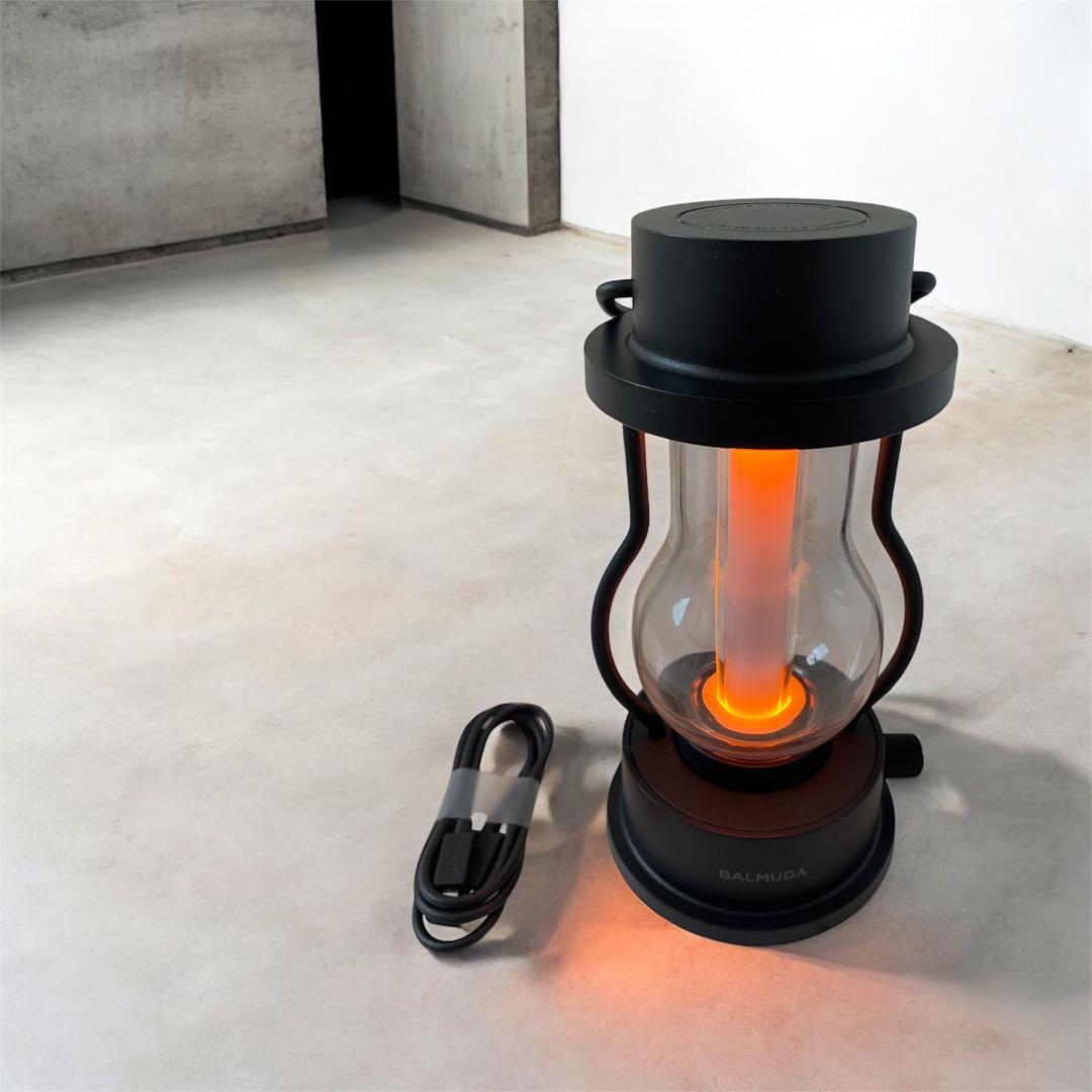 BALMUDA USB充電式ランタン ブラック