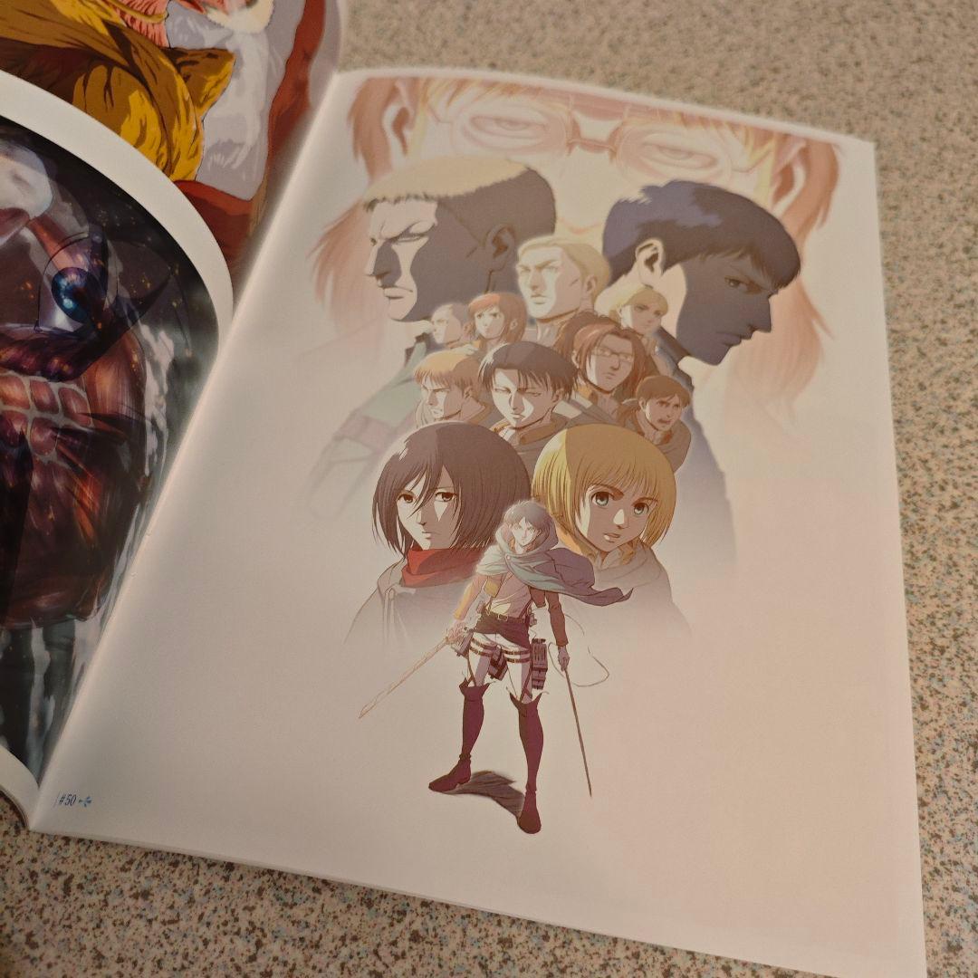 進撃の巨人 Season3 お疲れさま本 公式Twitterイラスト集 セット