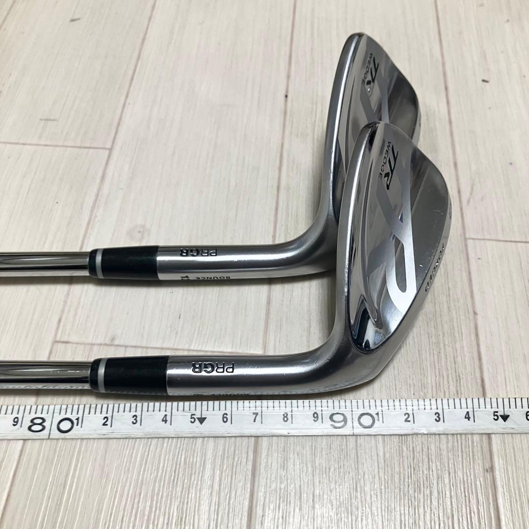 【良品】グリップ新品/PRGR TR WEDGE プロギア ウェッジ52°58°