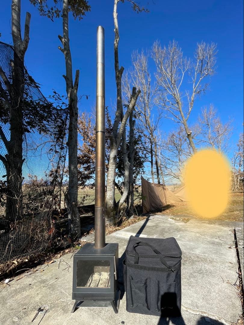 FIREGRAPHIX コンパクト薪ストーブ 収納バッグ付き