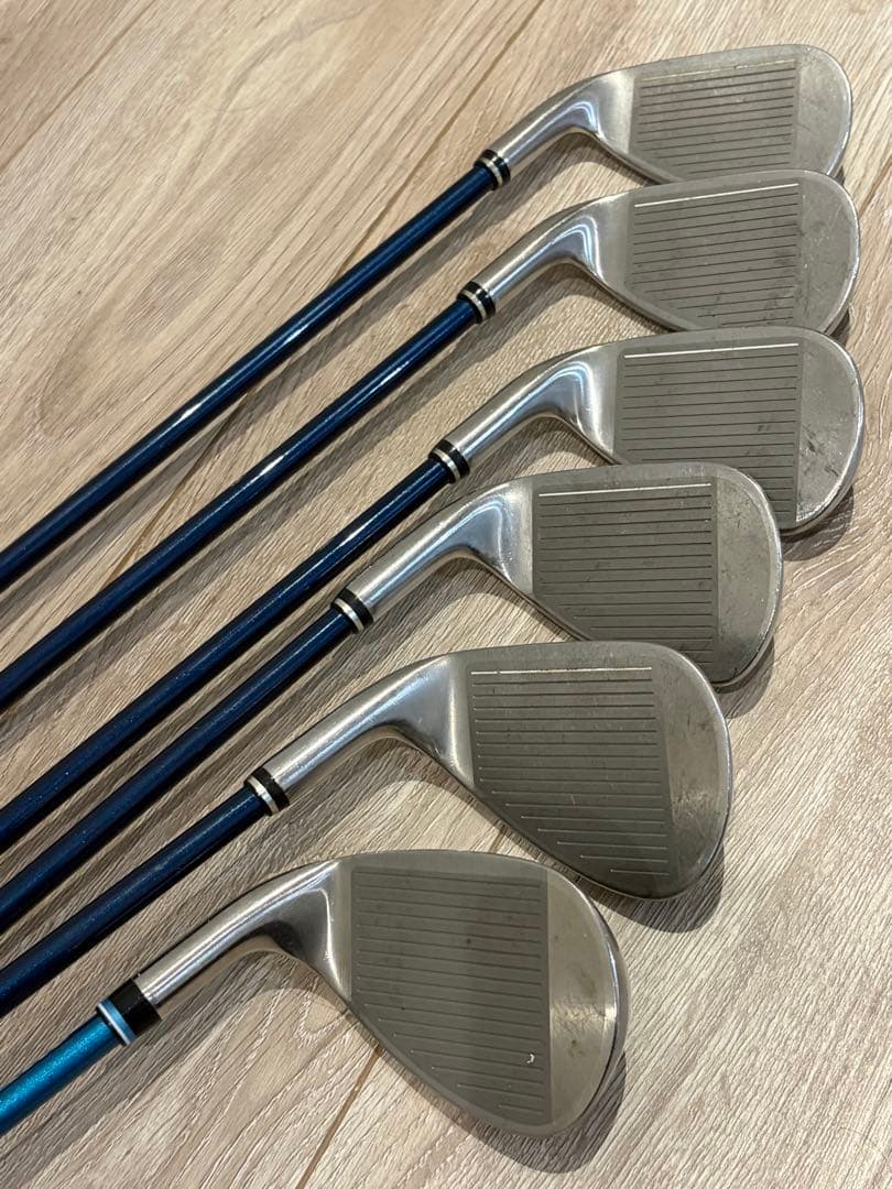 ゼクシオ500/1200 Lシャフト　右利き　レディース　アイアンセット 6本