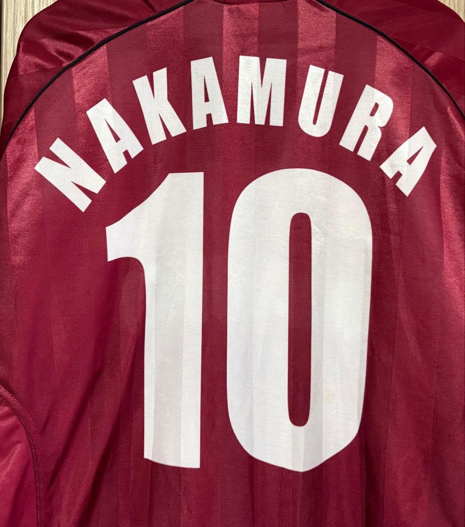 【新品・タグ付き】 asics レッジーナ 中村俊輔 ユニフォーム Lサイズ