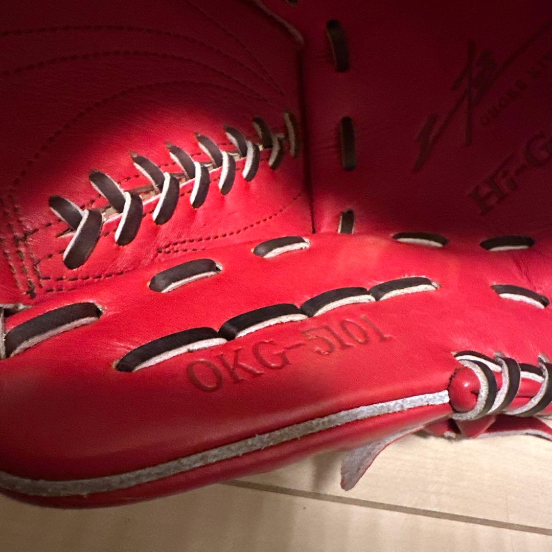 ハイゴールド　軟式グローブ 投手用