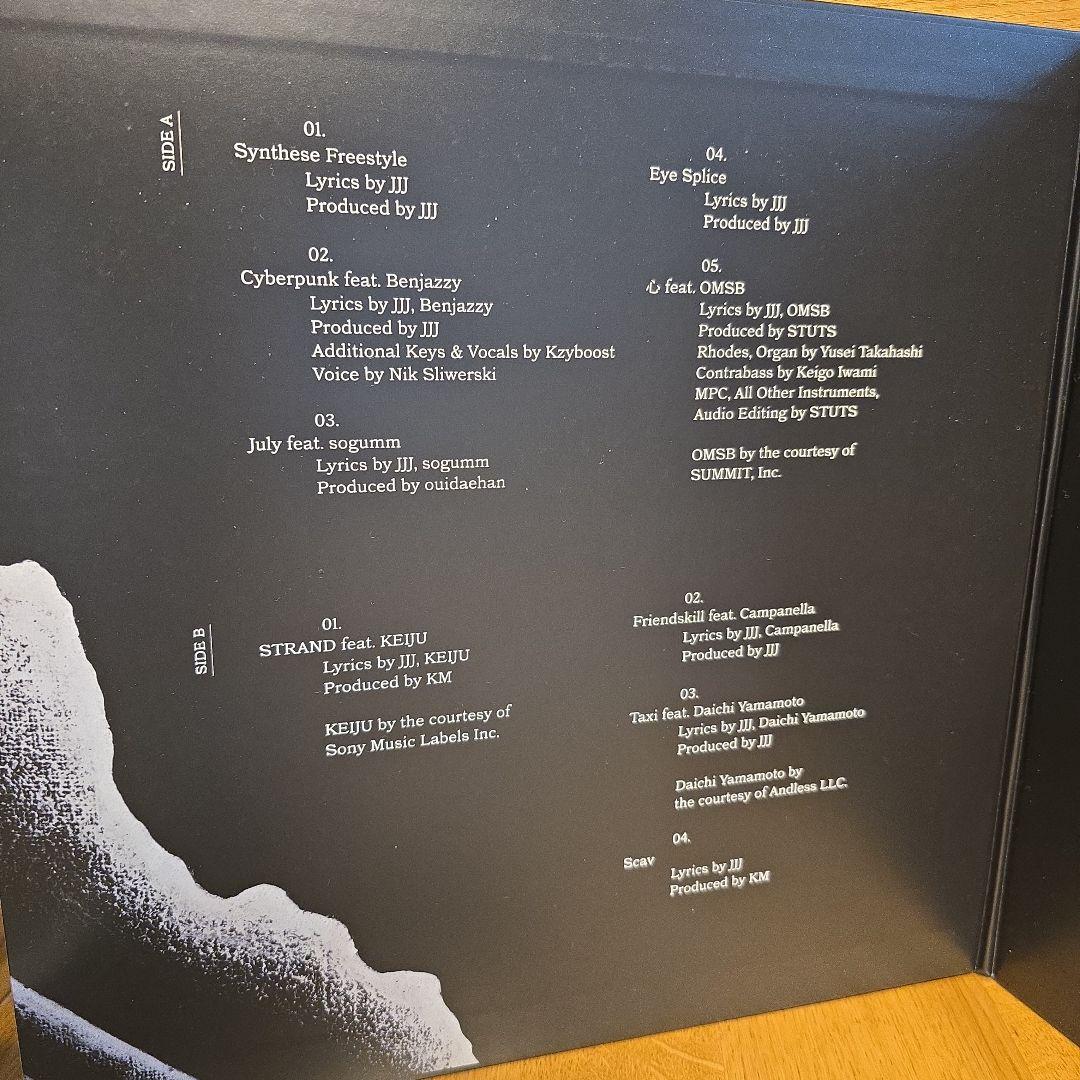 JJJ 初回オリジナル maktrub LPレコード