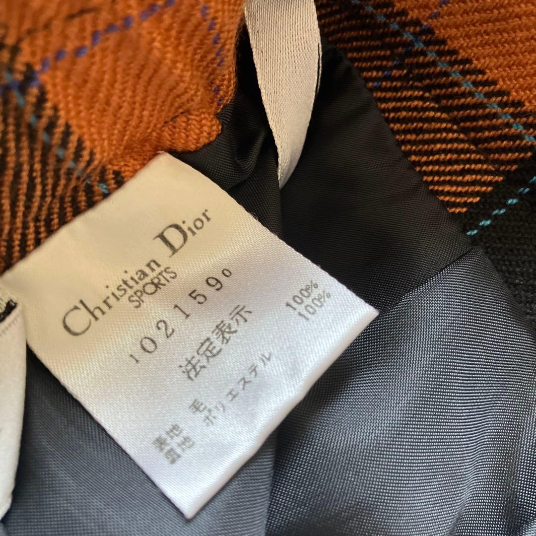希少　ディオールスポーツ チェック柄 ウール　ショートパンツ ／ゴルフ