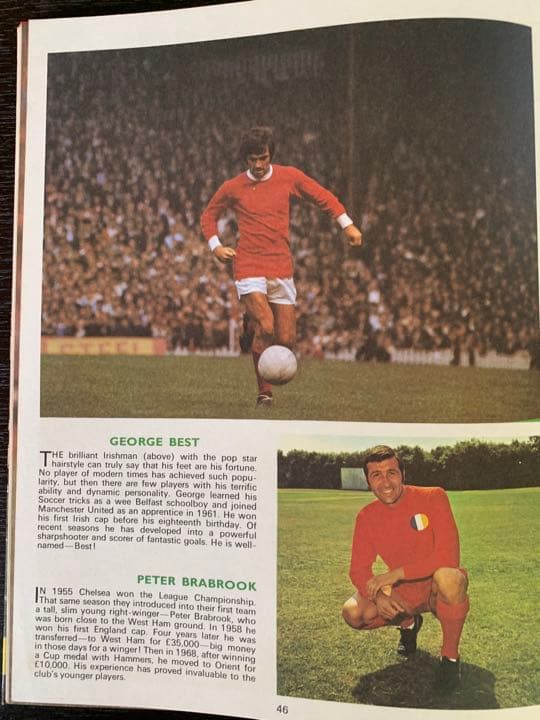 Tiger Book Of Soccer Stars 1971 表紙ハイバリー