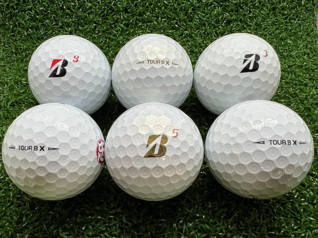 【S08】ブリヂストン TOUR BX 白　20年 ロストボール 24球