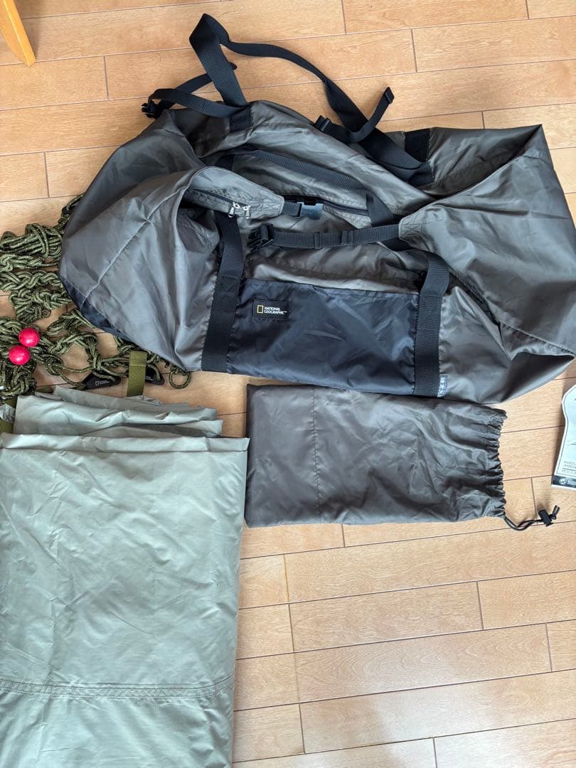 ナショナルジオグラフィックHIDEOUT/鎌倉天幕/パビリオン/ヘキサライト6p