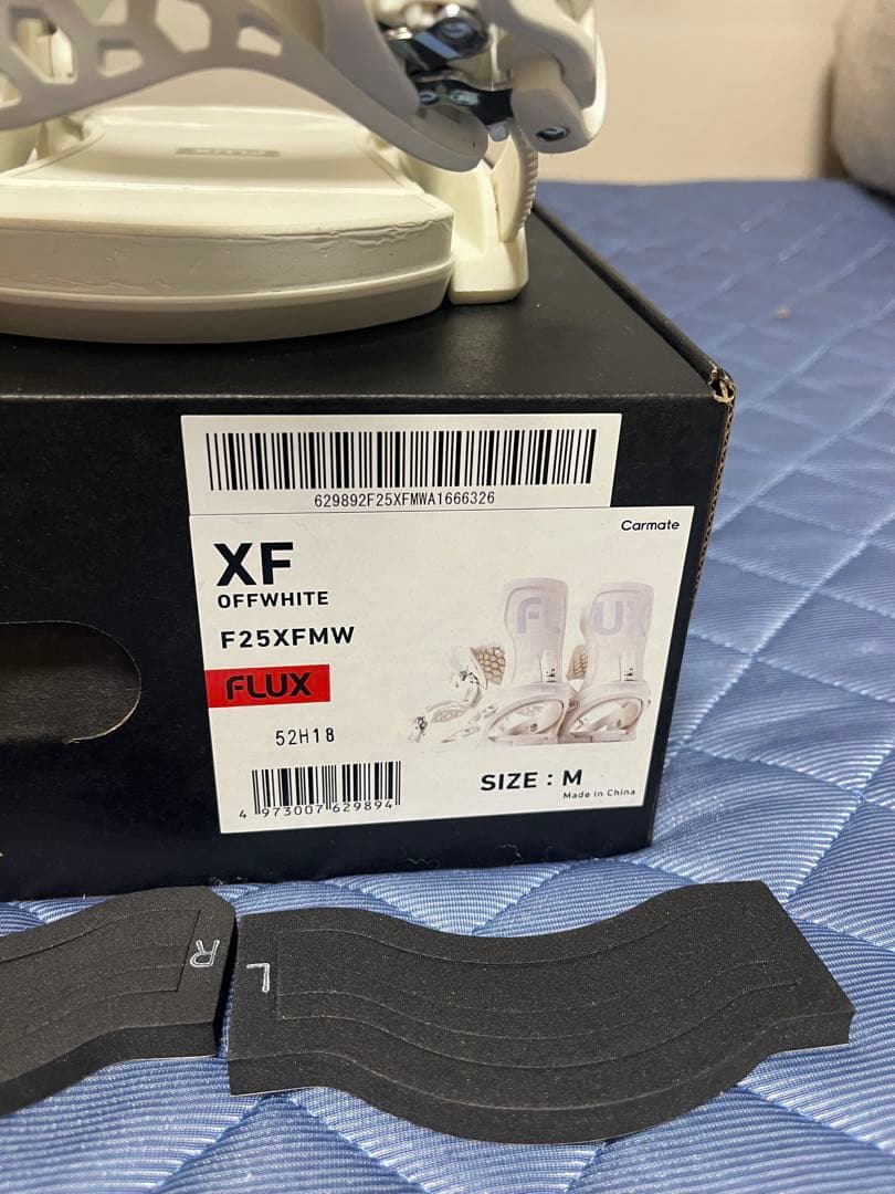 FLUX XF F25XFMW ビンディング M オフホワイト　フラックス