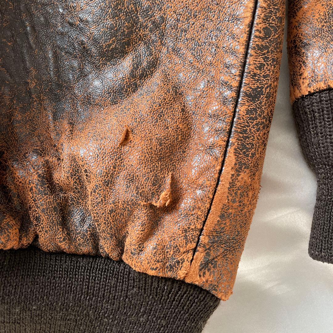 ス*ー様 AVIREX アヴィレックス　A2 WILD FIRE フライトジャケ