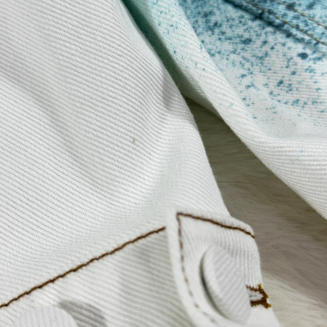 LOUIS VUITTON 23SS スプレーモノグラムデニムジャケット 50
