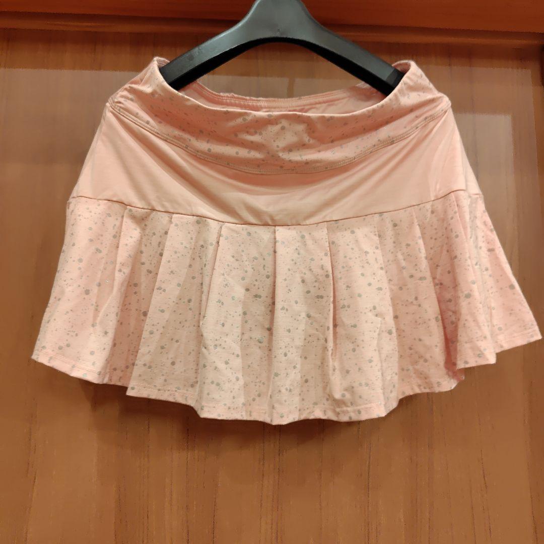 ビィーナスウィリアム☆イレブン美品ピンク フリル スポーツスカート