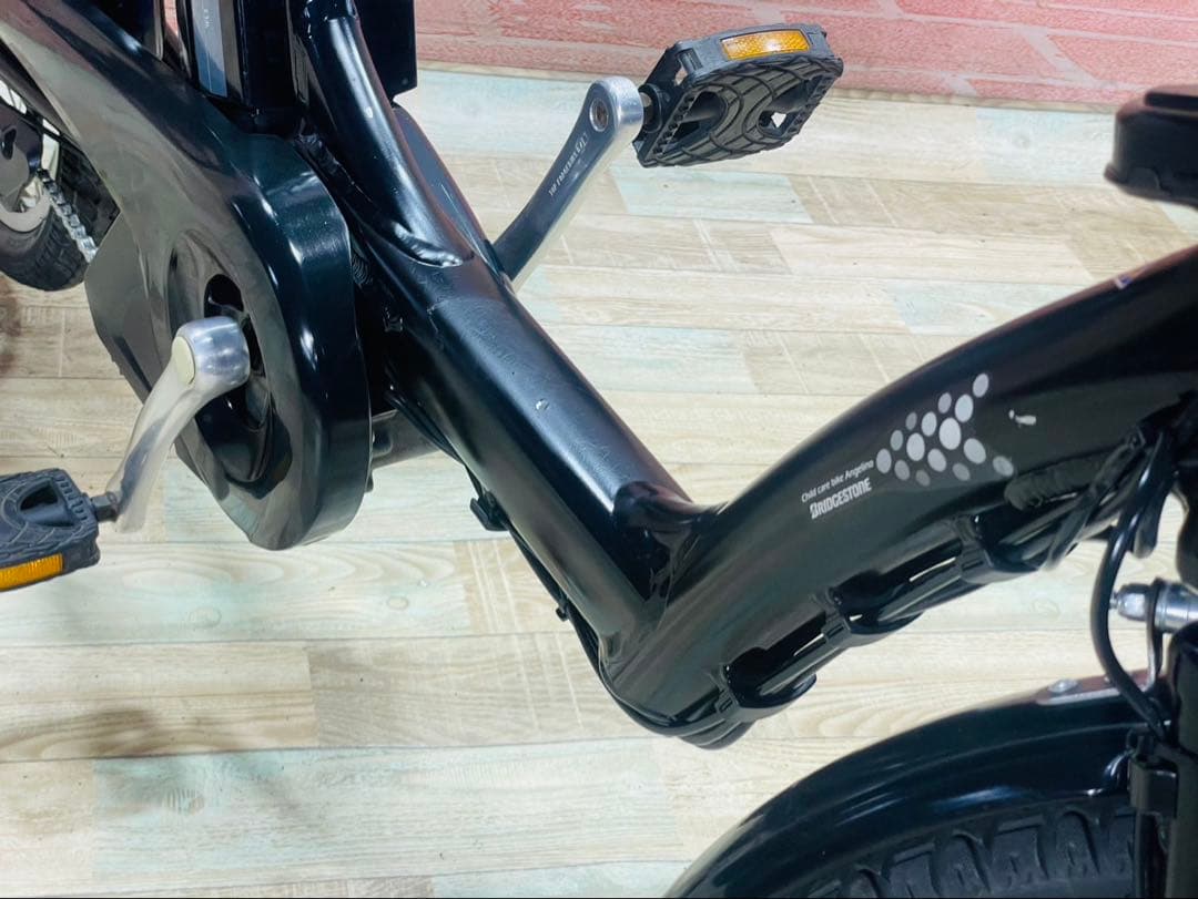 ZK3477 電動自転車 ブリヂストン アンジェリーノ 子供乗せ 20インチ