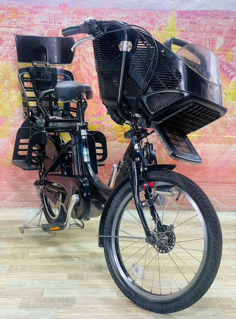 ZK3477 電動自転車 ブリヂストン アンジェリーノ 子供乗せ 20インチ