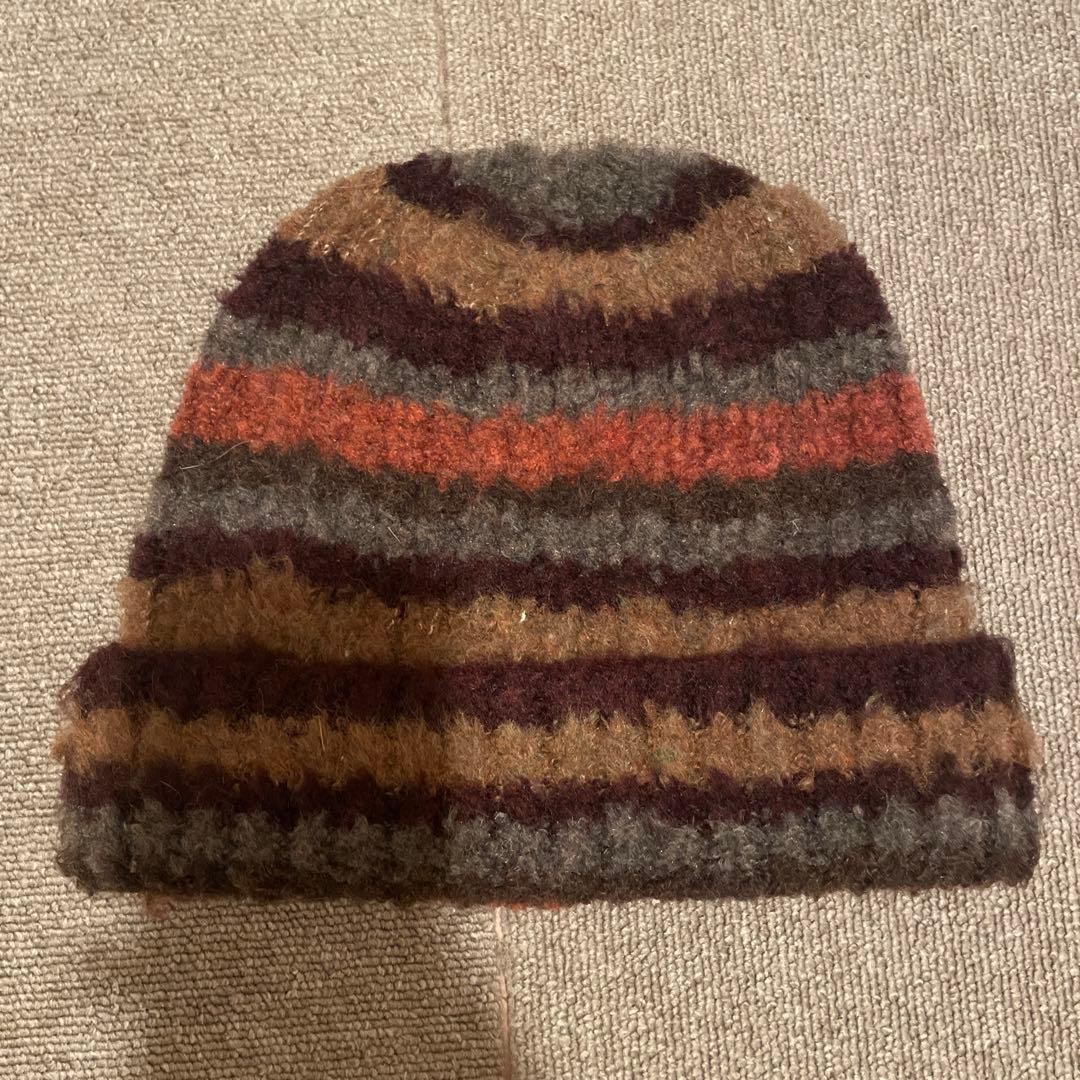 TINA JOJUN ストライプビーニー