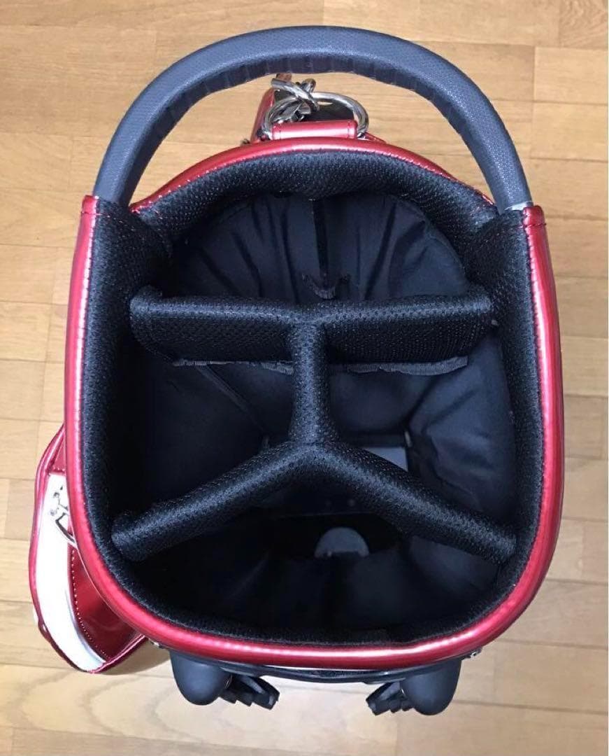 #7923 【未使用】 広島カープ オフィシャル ゴルフバッグ スタンド式