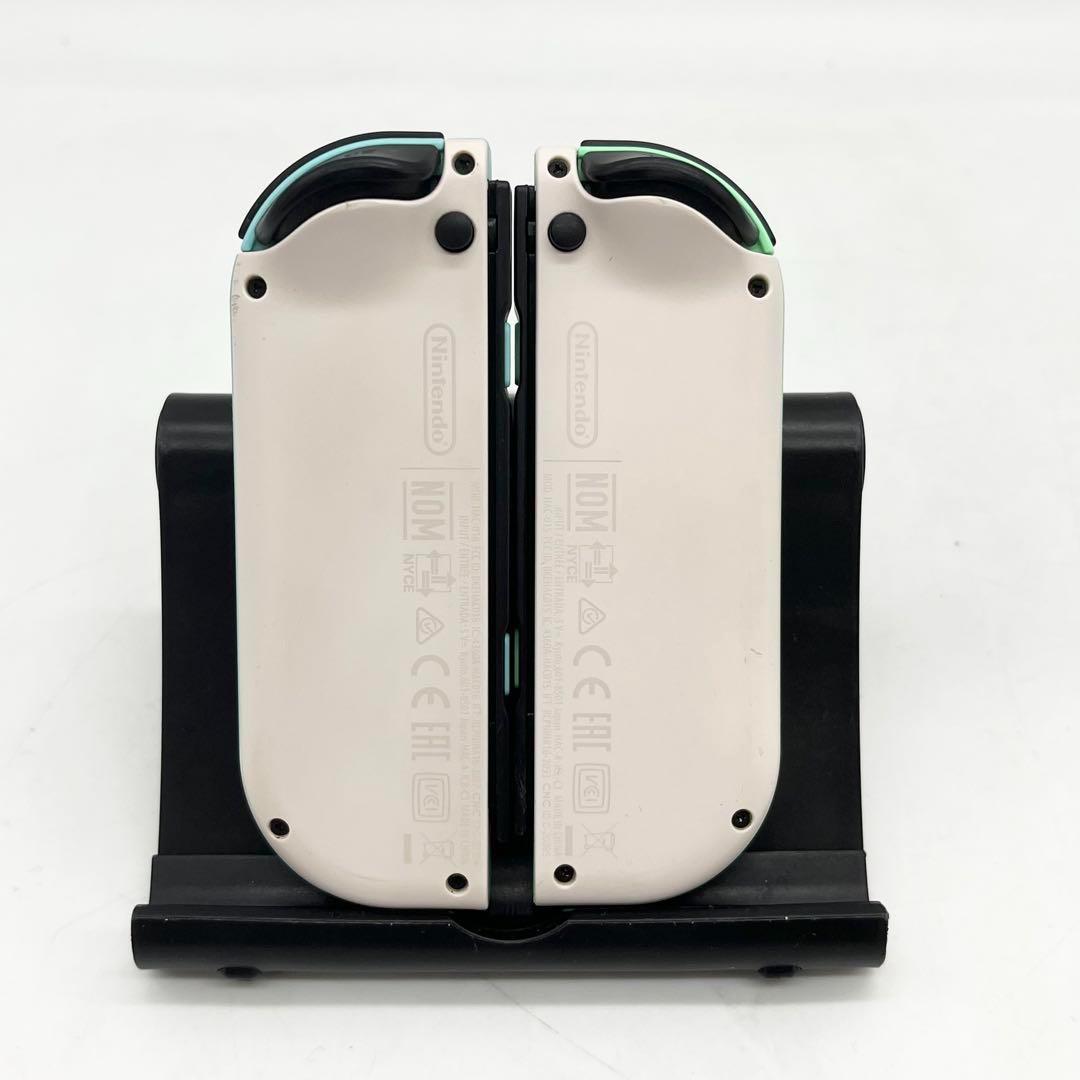 【箱付き・液晶美品】NintendoSwitch本体 新型 どうぶつの森 動作品