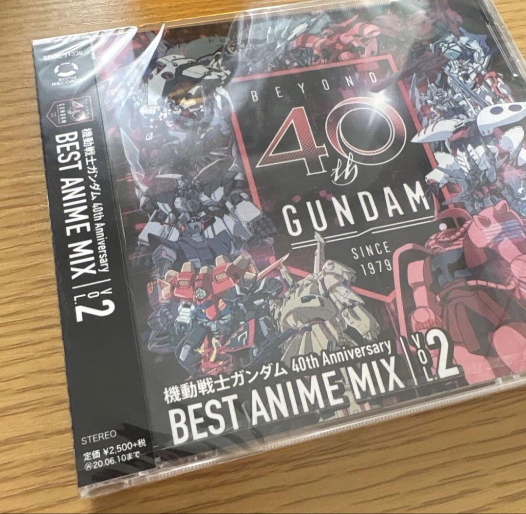 【新品未開封品】機動戦士ガンダム 40th Anniversary BEST