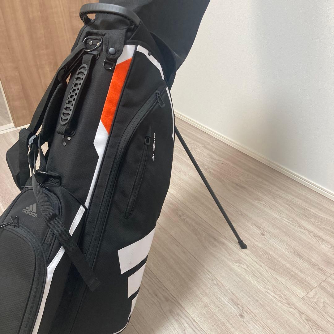 完売品！adidas アディダス スタンド式 キャディバッグゴルフバッグ