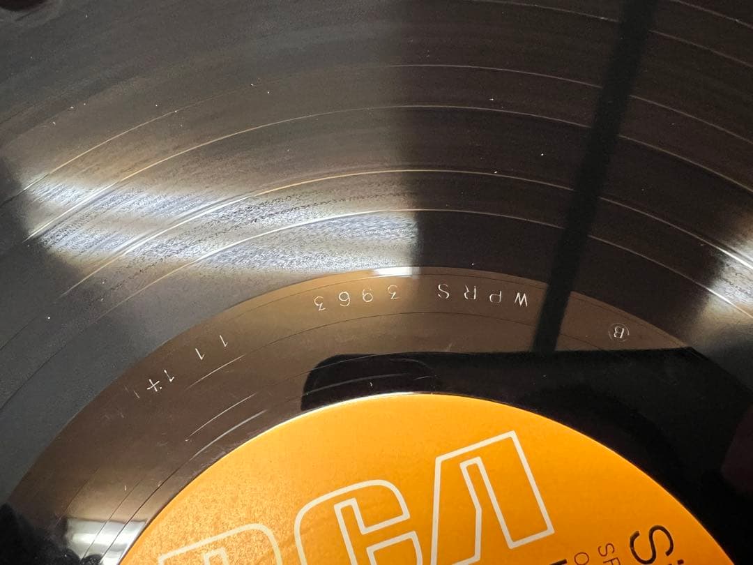 極美盤 帯付 1969年 ヘア オリジナル・キャスト SRA-5152 LP洋楽