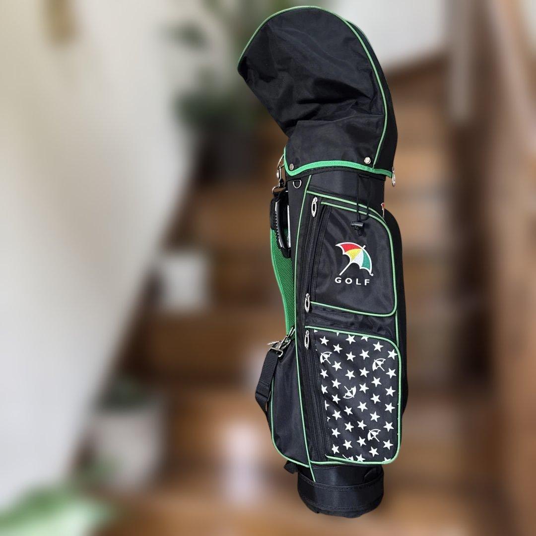 Arnold Palmer ゴルフバッグ ブラック/グリーン