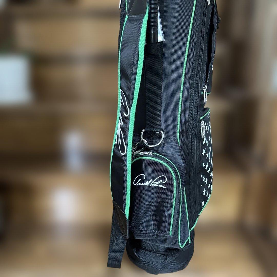 Arnold Palmer ゴルフバッグ ブラック/グリーン